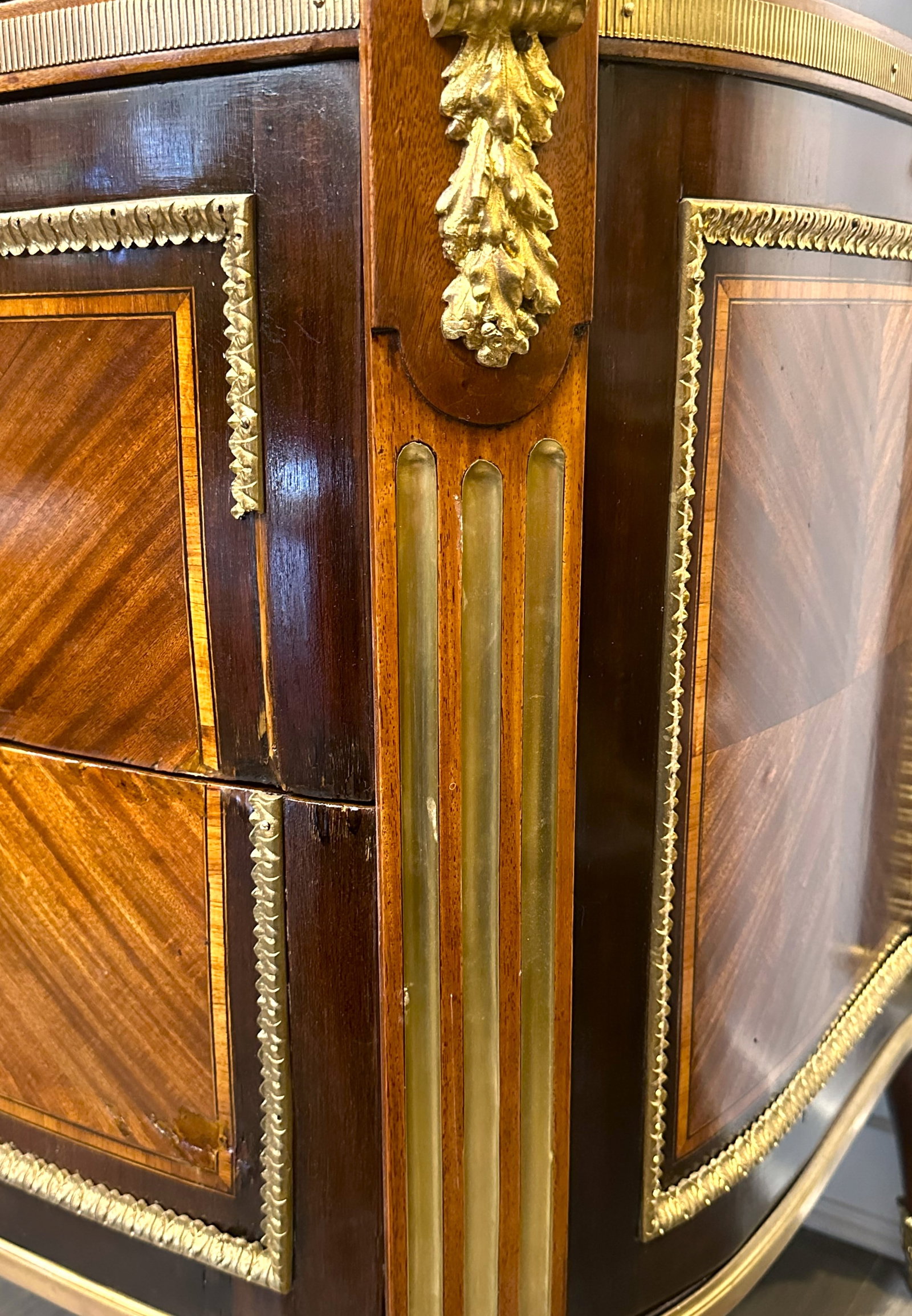 French 19th Century Louis XVI Style Commode with Marble Top - 4