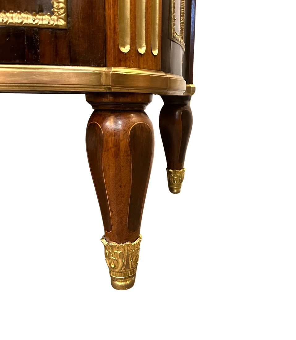 French 19th Century Louis XVI Style Commode with Marble Top - 7