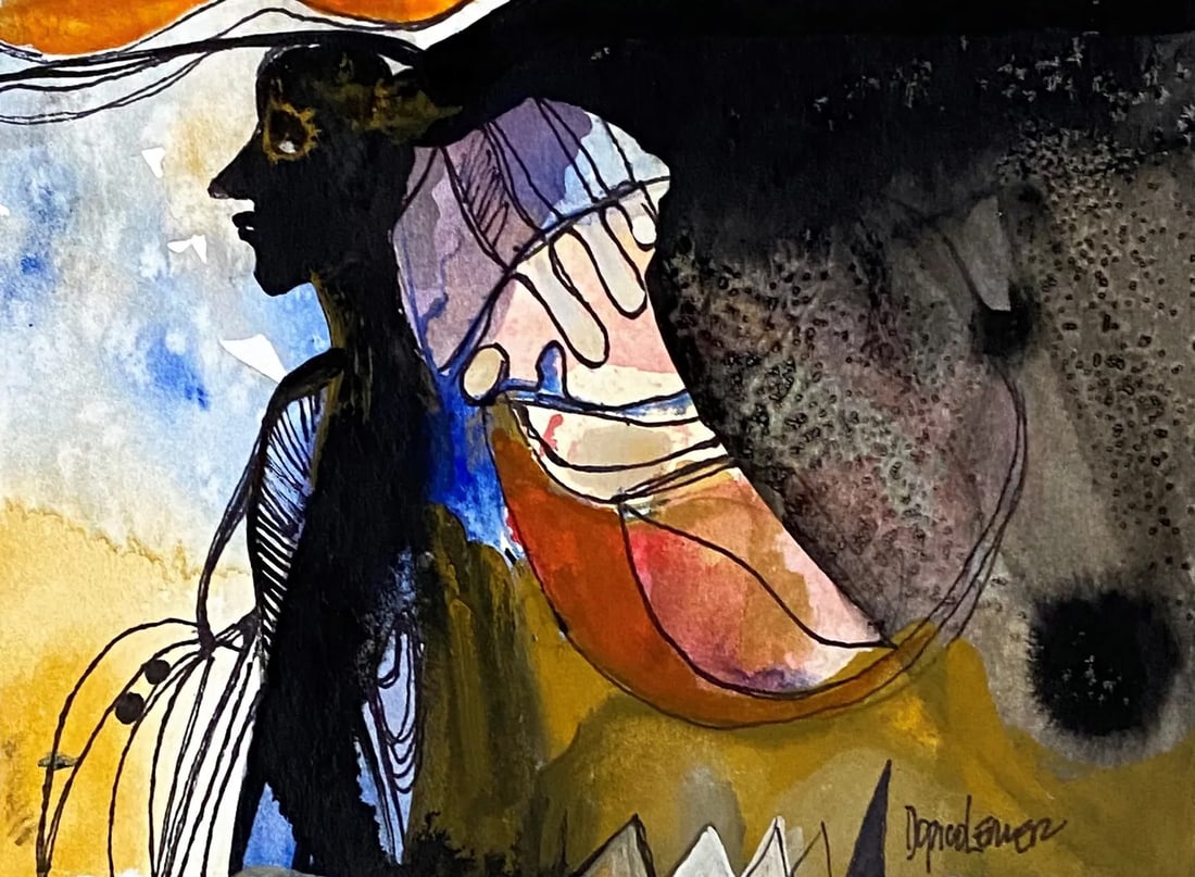 Vicente Dopico Lerner (Born 1945) Cuban: Vicente Dopico Lerner (Born 1945) Cuban Watercolor and Ink on Paper Measure 4 1/2"in H x 6"in W. No frame The piece is certified Biography: Dopico is an award-winning Cuban painter. Dopico Lerner also