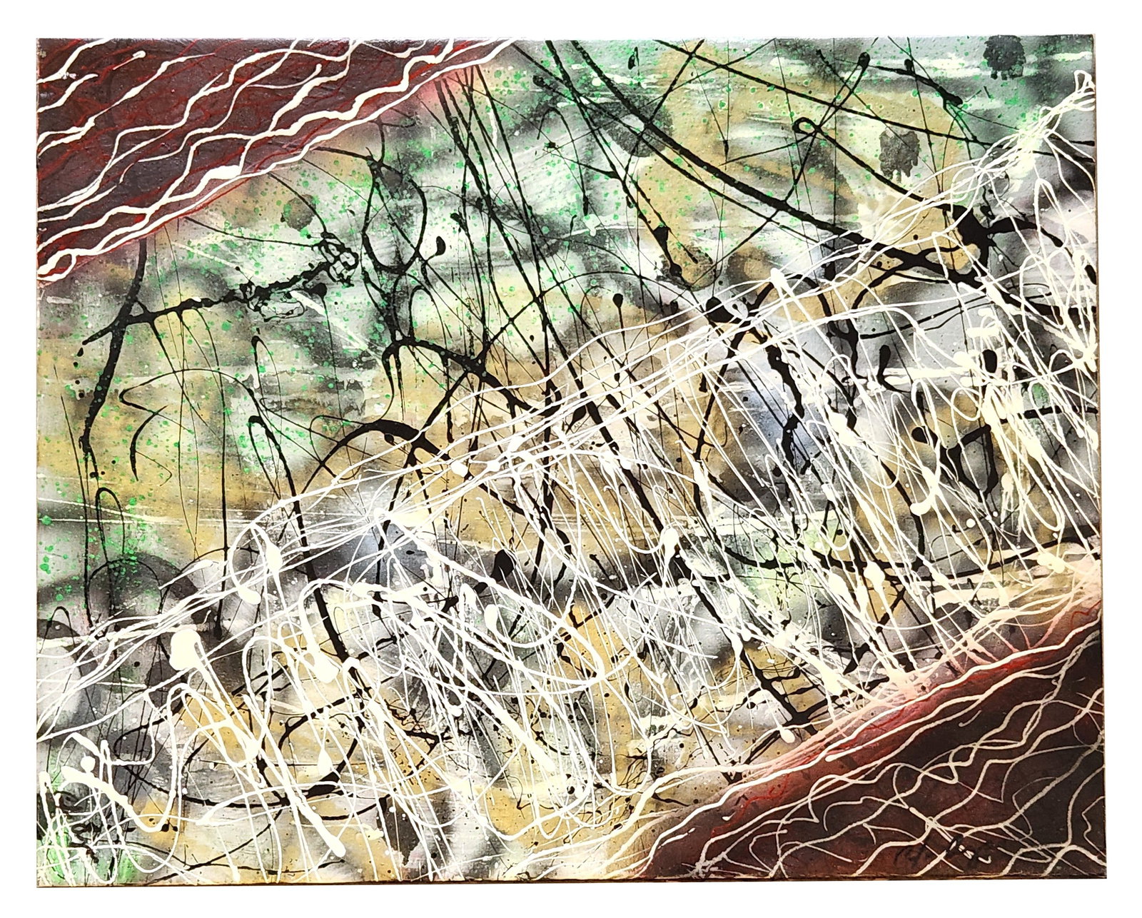 Abstract Energy Field Signed (Illegible) (1 of 6)