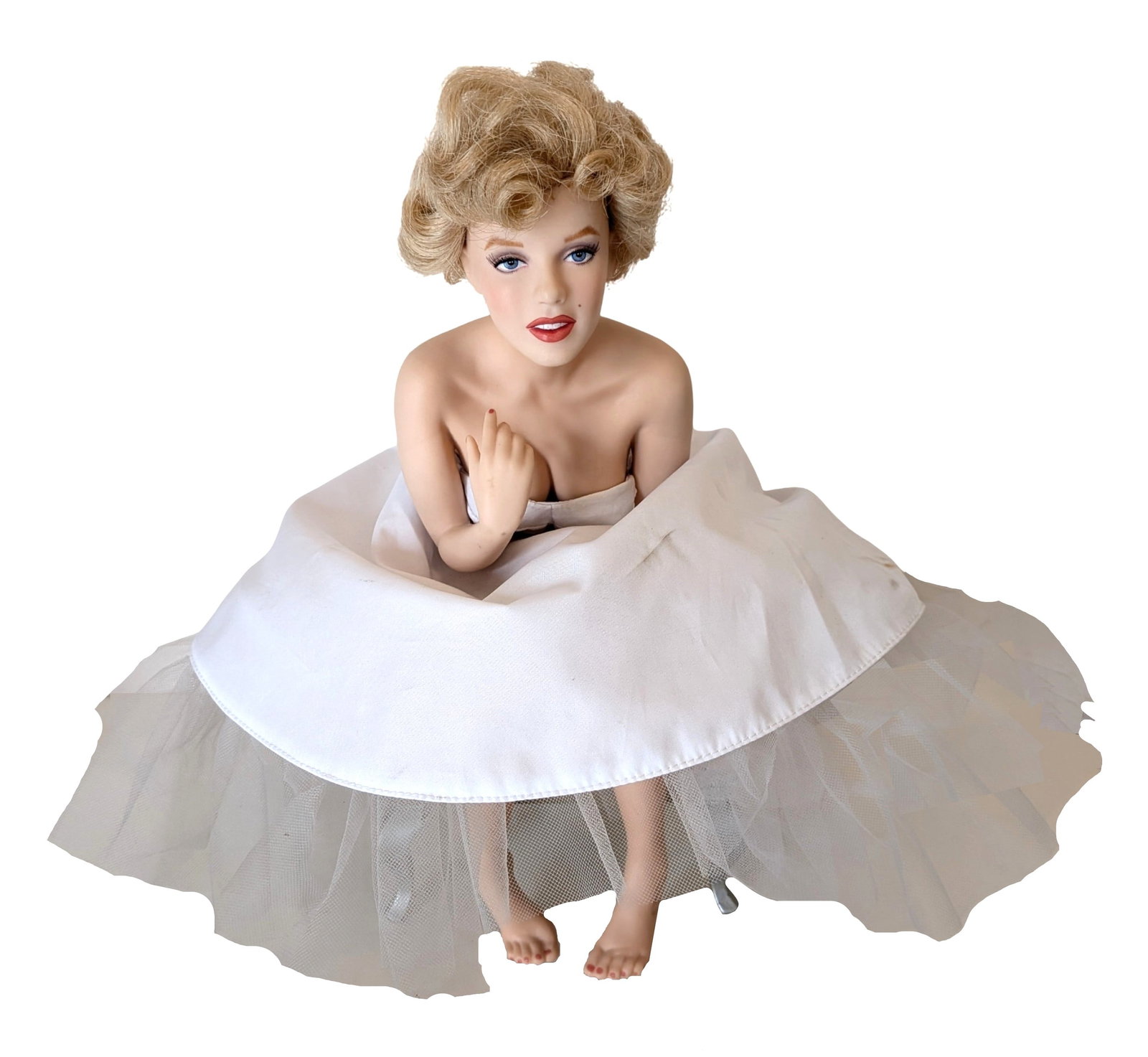 Franklin Mint Marilyn Monroe Love Marilyn Porcelain Doll (1 of 11)