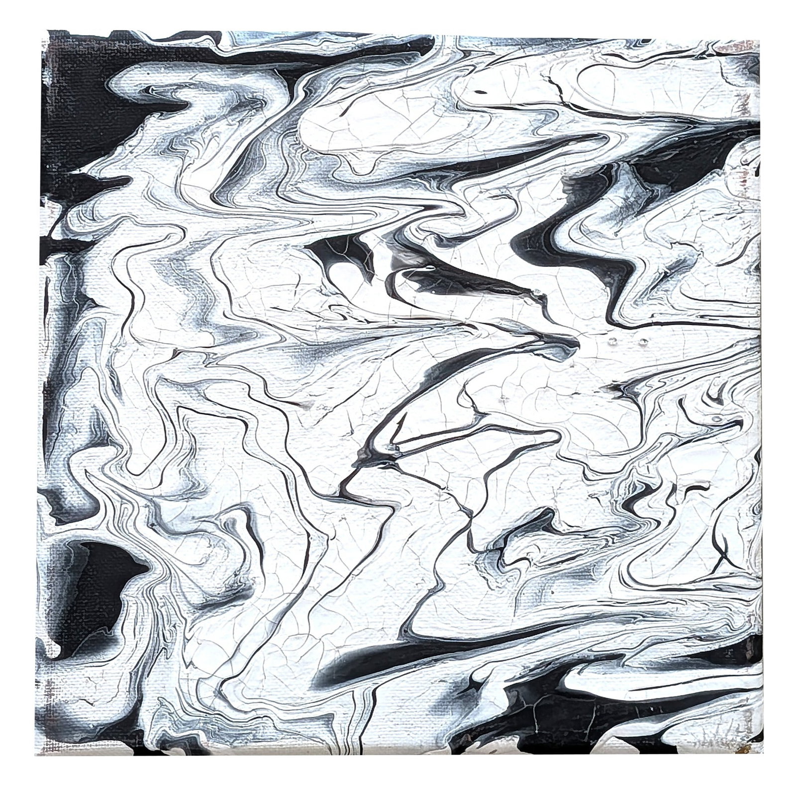 Richard Moore - American Artist: Richard Moore - American Artist Acrylic on Canvas Signed on the back Measure 8"in H x 8"in W not framed