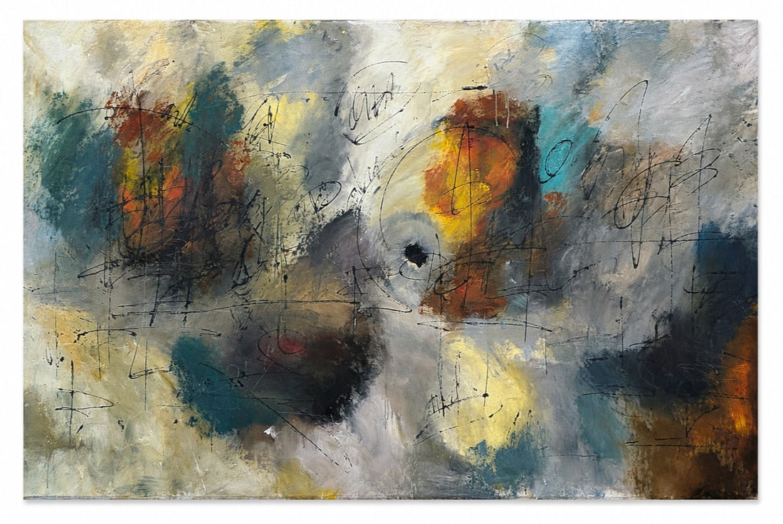 Silvio Soldan (20th Century) Nicaragua: Silvio Soldan (20th Century) Nicaragua Oil on Canvas Measure 61"in H x 99"in W not framed