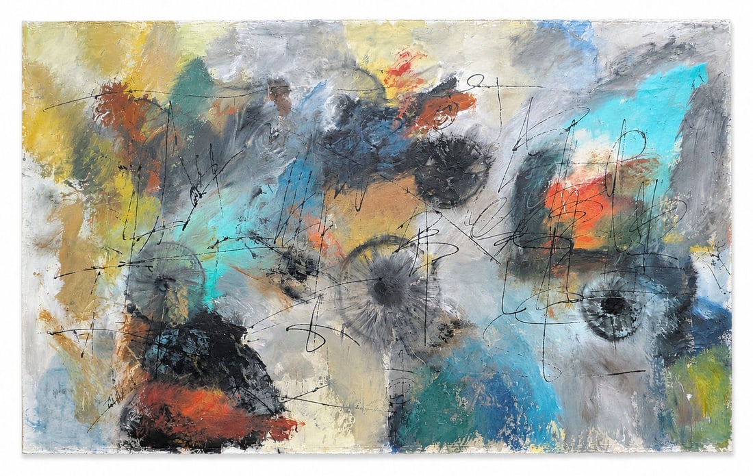Silvio Soldan (20th Century) Nicaragua: Silvio Soldan (20th Century) Nicaragua Oil on Canvas Measure 61"in H x 99"in W not framed