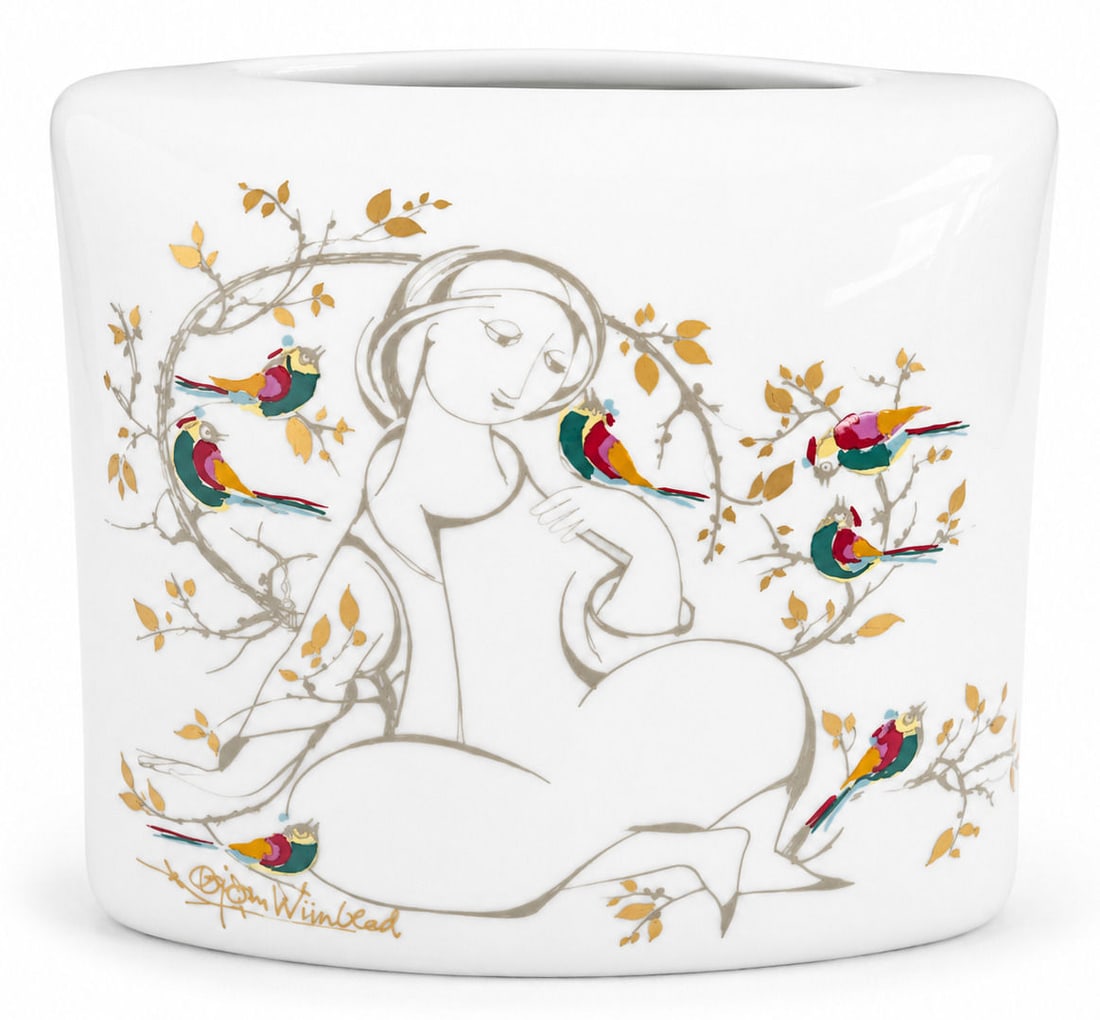 Rosenthal Studio-Line Porcelain Vase by Bjorn Wiinblad, Germany (1 of 4)