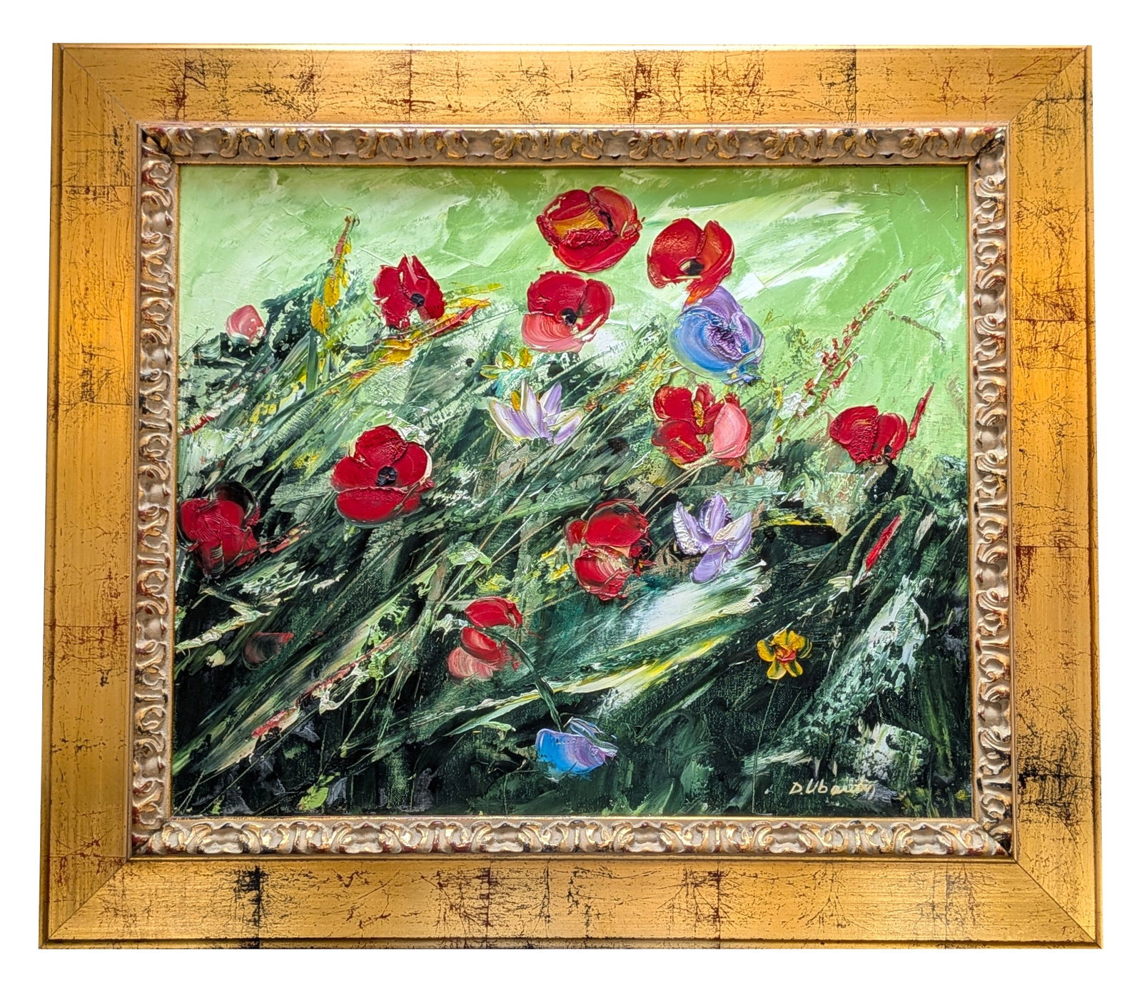 David de Ubaldis ( Born 1954 ) Spain: David de Ubaldis ( Born 1954 ) Spain Acrilyc on Canvas Measure 18 1/4"in H x 21 3/4"in W and 24 1/2"in H x 28 1/2"in W framed Biography: Is a contemporary Spanish painter known for his distinctive Abs