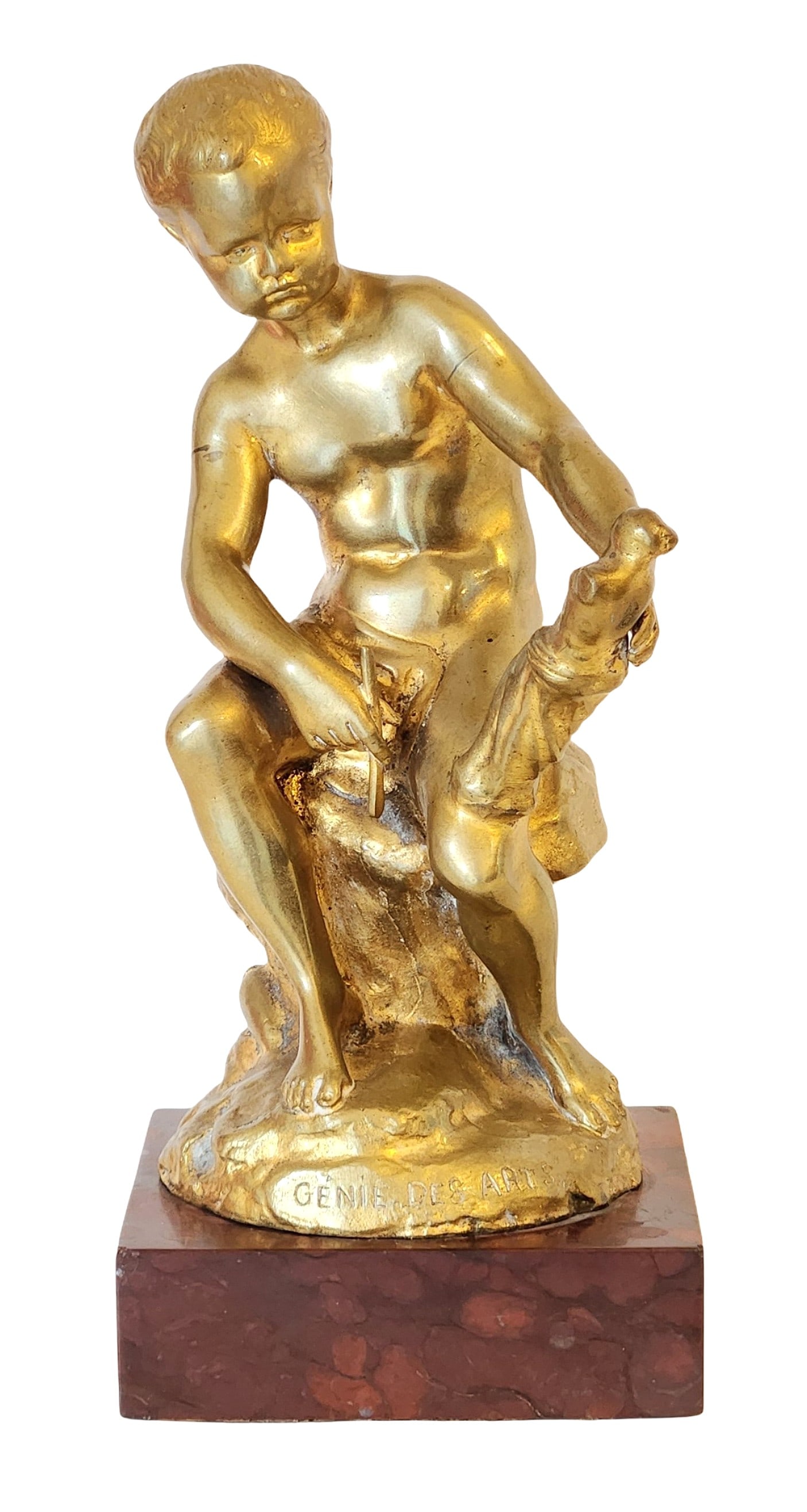 Louis Kley (1833 - 1911) France: Louis Kley (1833 - 1911) France Bronze Sculpture Signed on the back Measure 8"in H x 3 1/4"in W x 3 1/4"in D