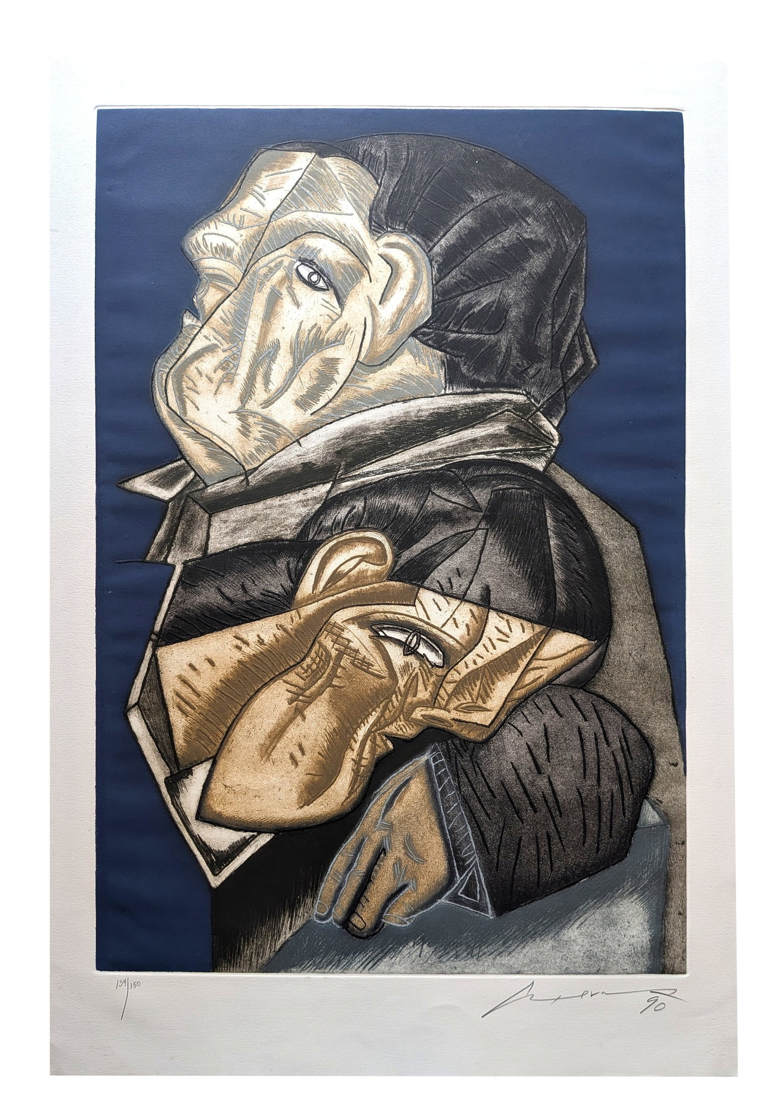 Jose Luis Cuevas ( 1934 - 2017 ) Mexico (1 of 4)