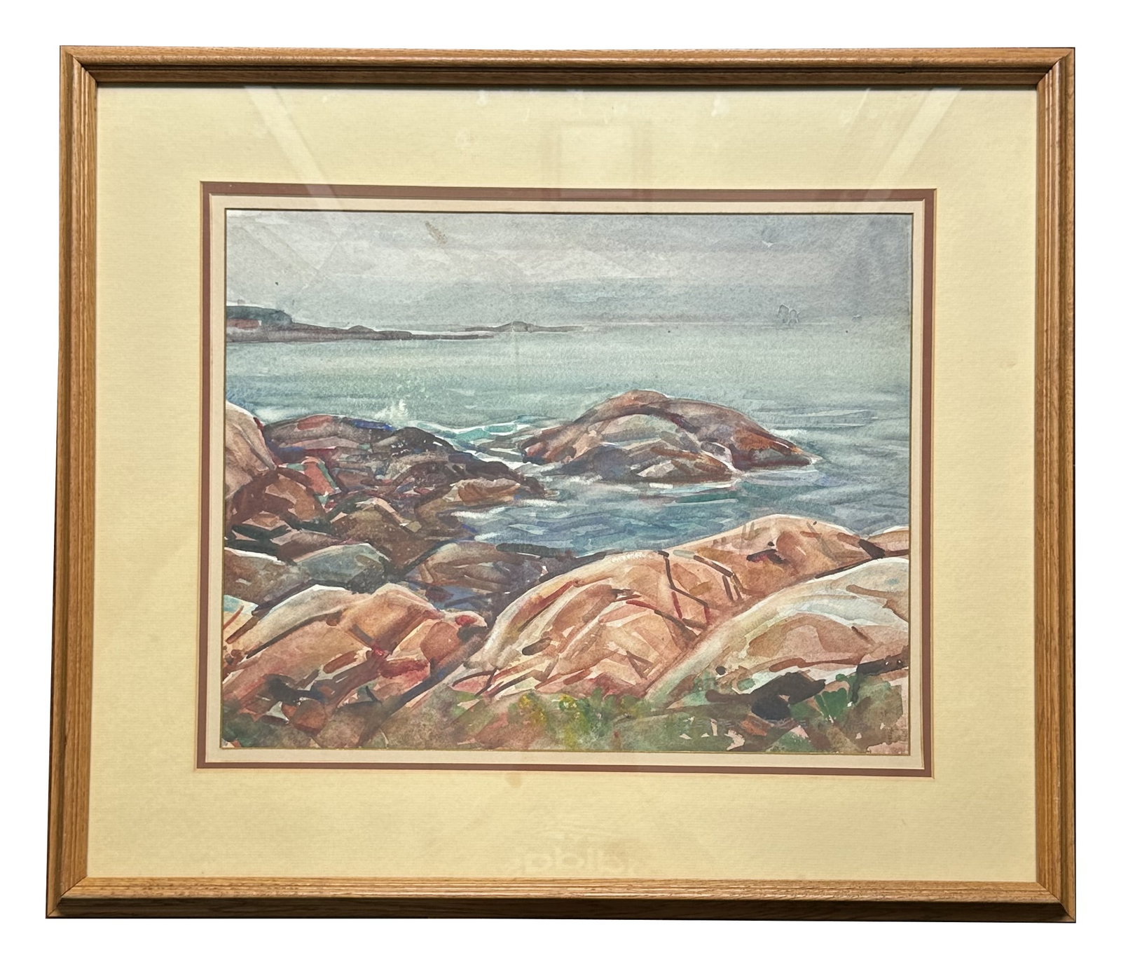 William Lester Stevens (1888 - 1969) American: William Lester Stevens (1888 - 1969) American Watercolor on Paper Measure 14 1/2"in H x 18 1/2"in W and 24"in H x 27 1/2"in W with frame Known for: Landscape, marine, genre and still life painting, te