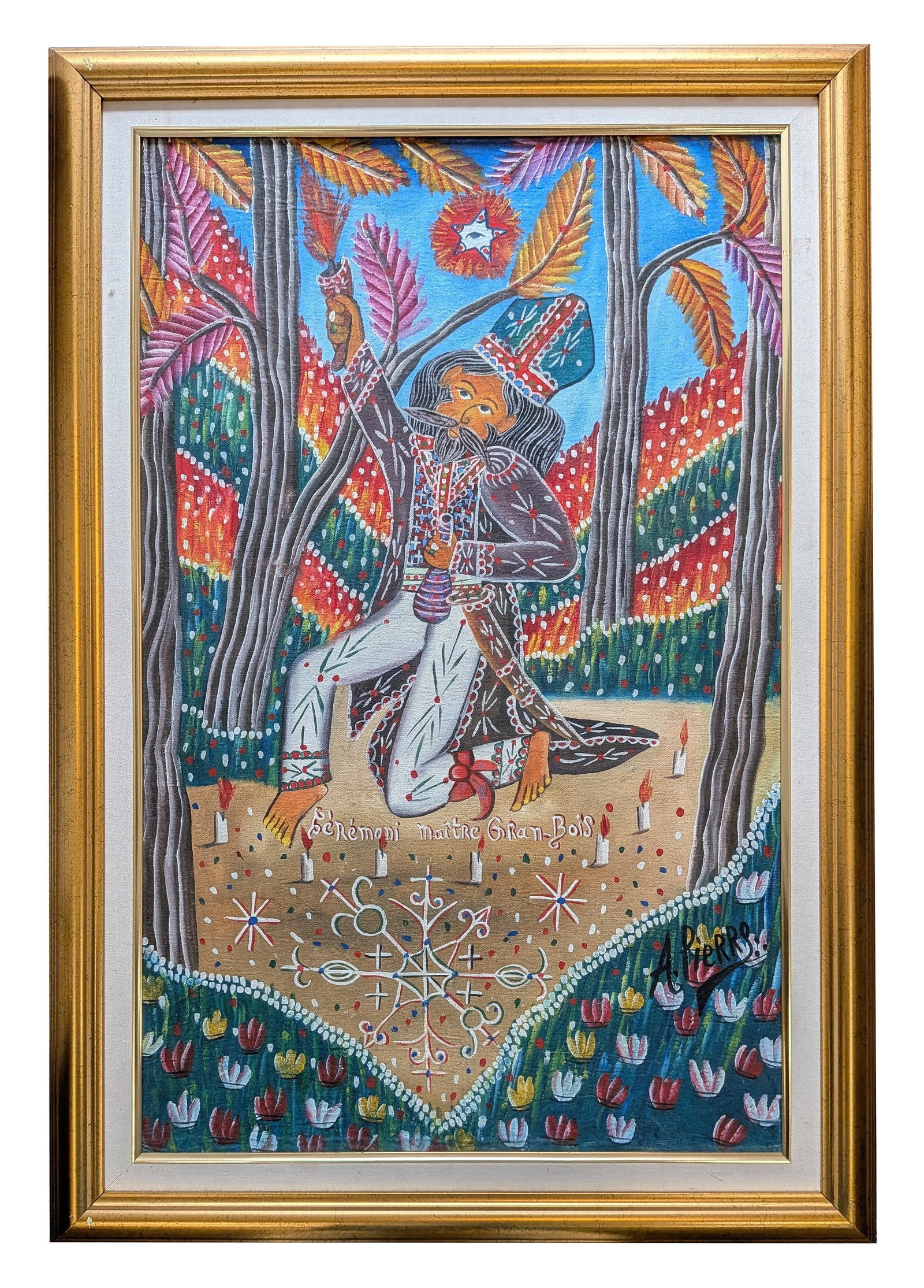 Andre Pierre (1916-2005) Haiti (1 of 6)
