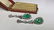 Antique Art Deco 10.82 CTW Diamond & Emerald Earrings - 2