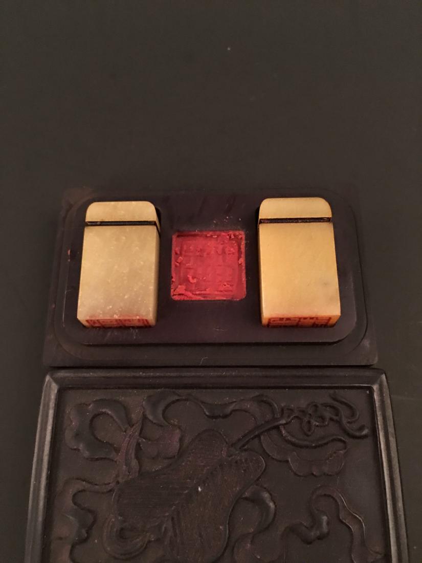 Chinese Soap-stone Seal With Box (1 of 10)