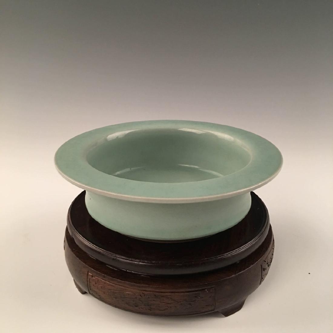 Chinese RuWare Flatted Rim Brush Washer