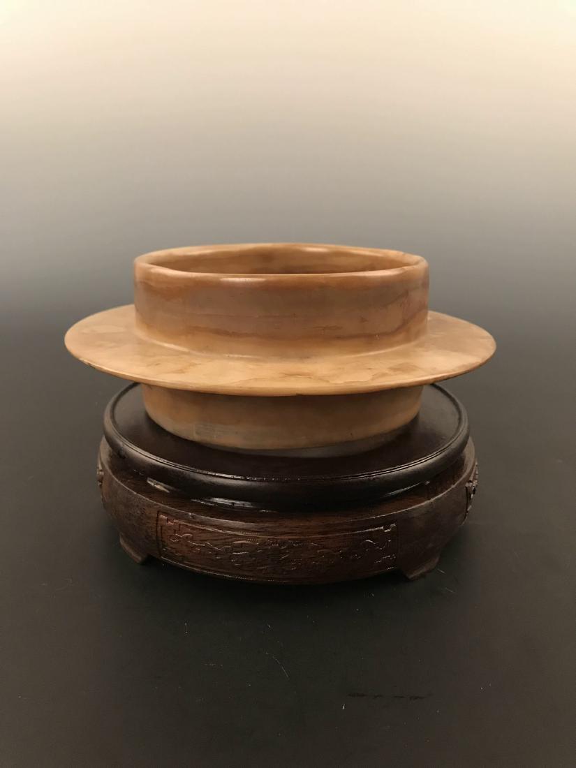 Chinese Shang Archaic Jade Huan: Chinese Shang Archaic Jade Huan 2-1/2" H X 7-1/2" W,655g Shipping: We are able to pack and ship this item to an address in the United States for $25.00 via UPS Ground or USPS Priority Mail. Tracking i