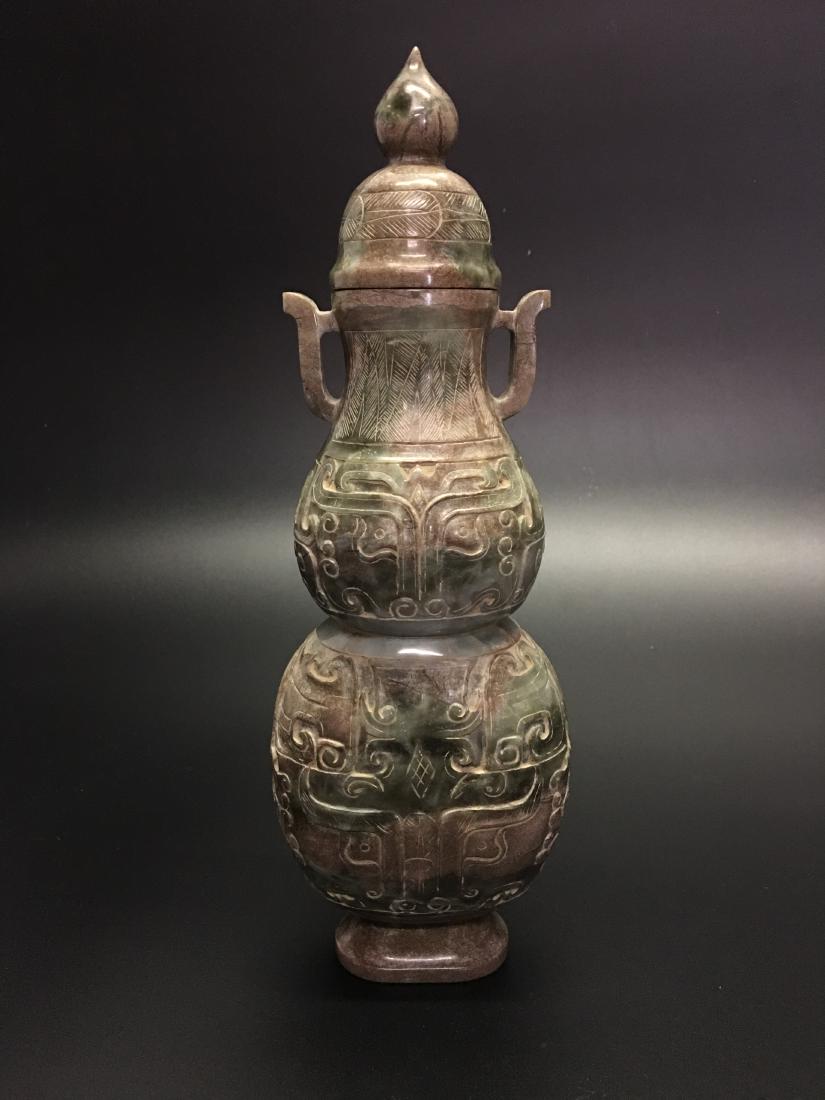 Chinese Archaic Jade Vase (1 of 12)