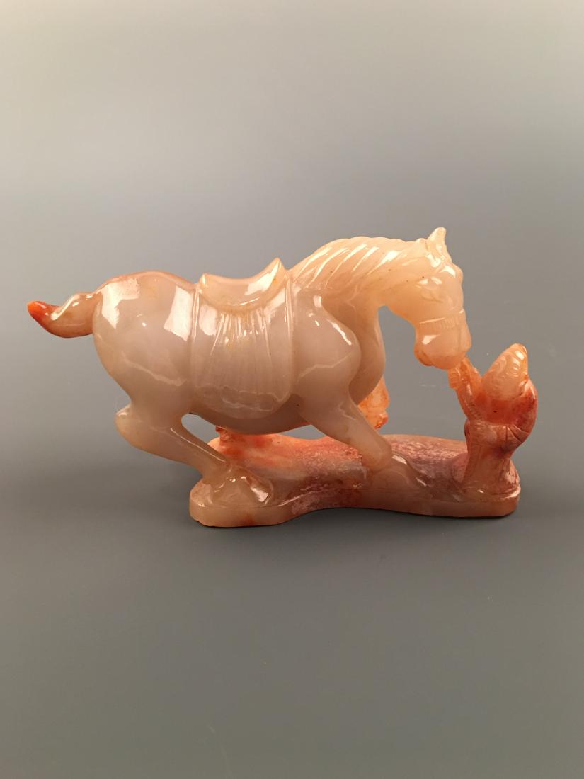 Chinese Archaic 'Horse & Human' Jade Figure (1 of 11)