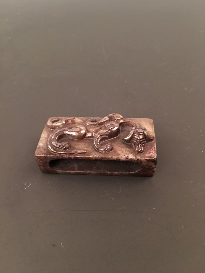 Archaic Jade Sword Ornament (1 of 6)