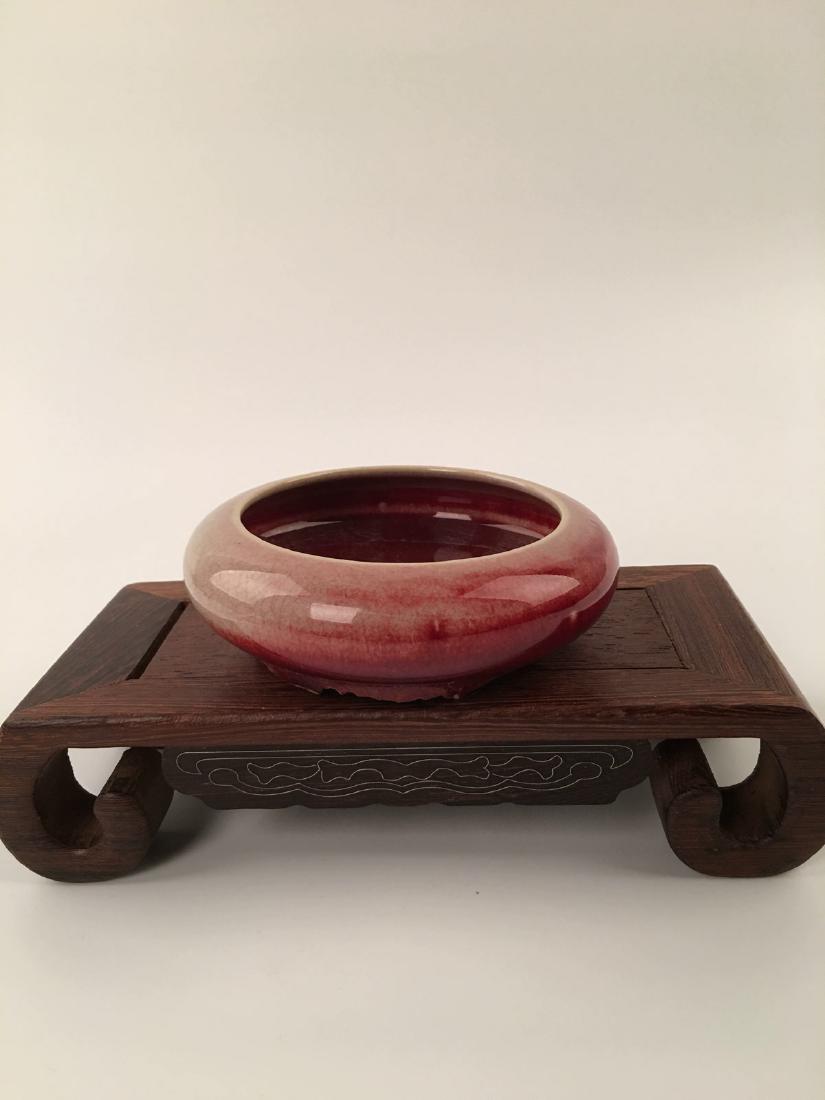 Chinese Copper-Red Glazed Porcelain Washer With Kang Xi (1 of 7)