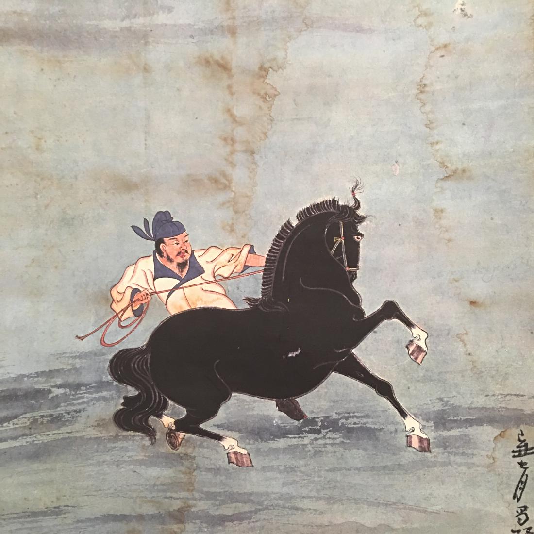 Chinese Hanging Scroll of Figures Painting (1 of 6)