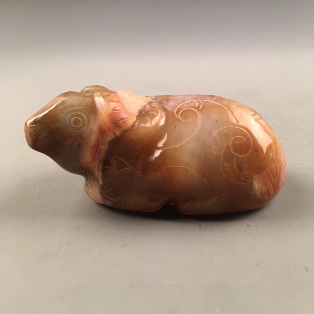 Chinese Archaic Jade Goat (1 of 9)