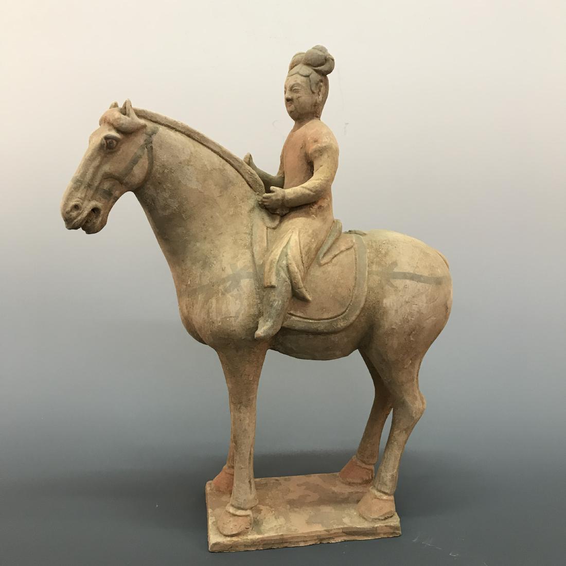 Chinese Tang Style Sancai Pottery Figure (1 of 8)