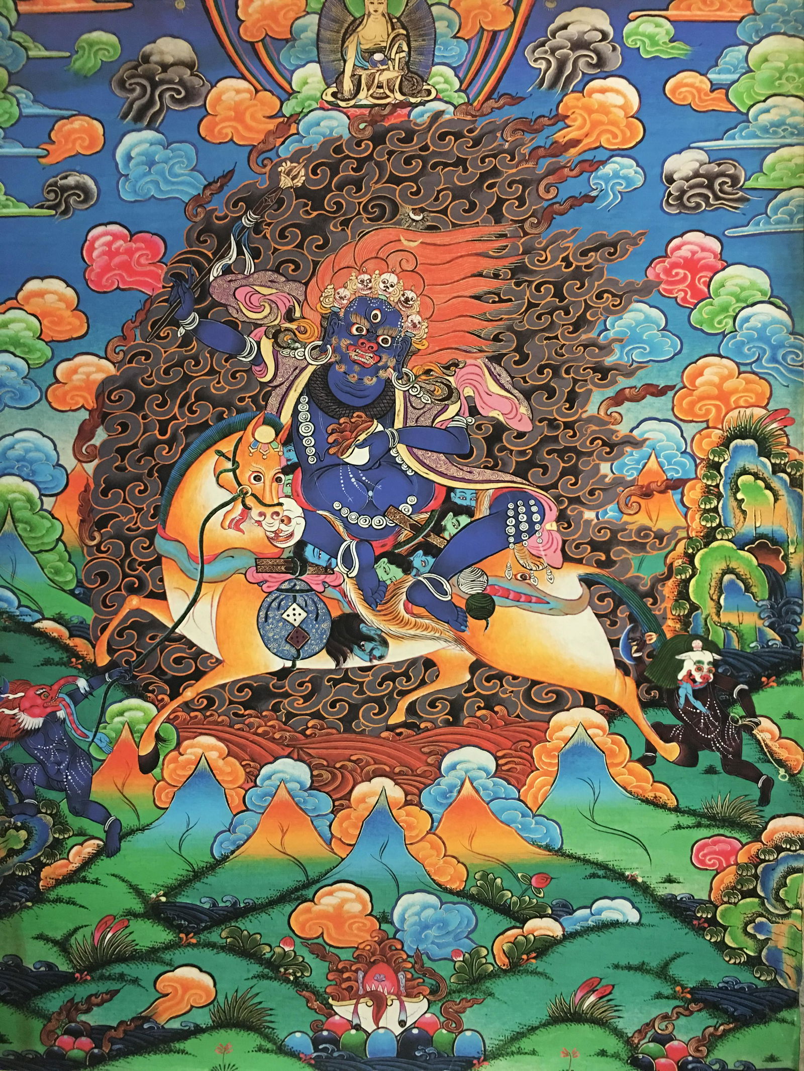Thangka Painting of Palden Lhamo (1 of 9)