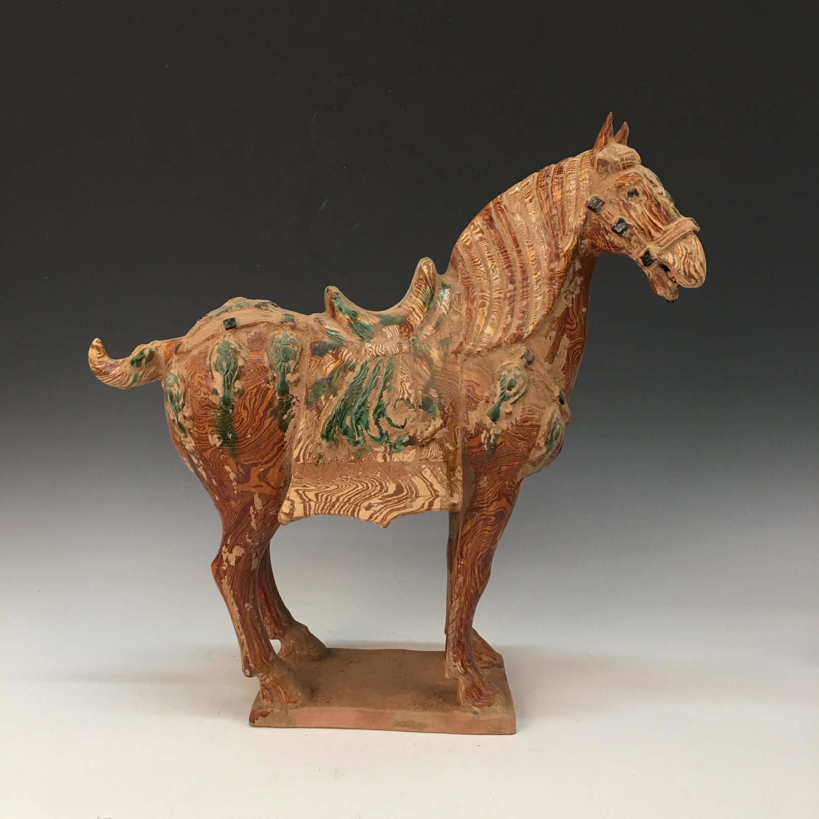 Chinese Sancai Pottery 'Horse' Figure (1 of 8)