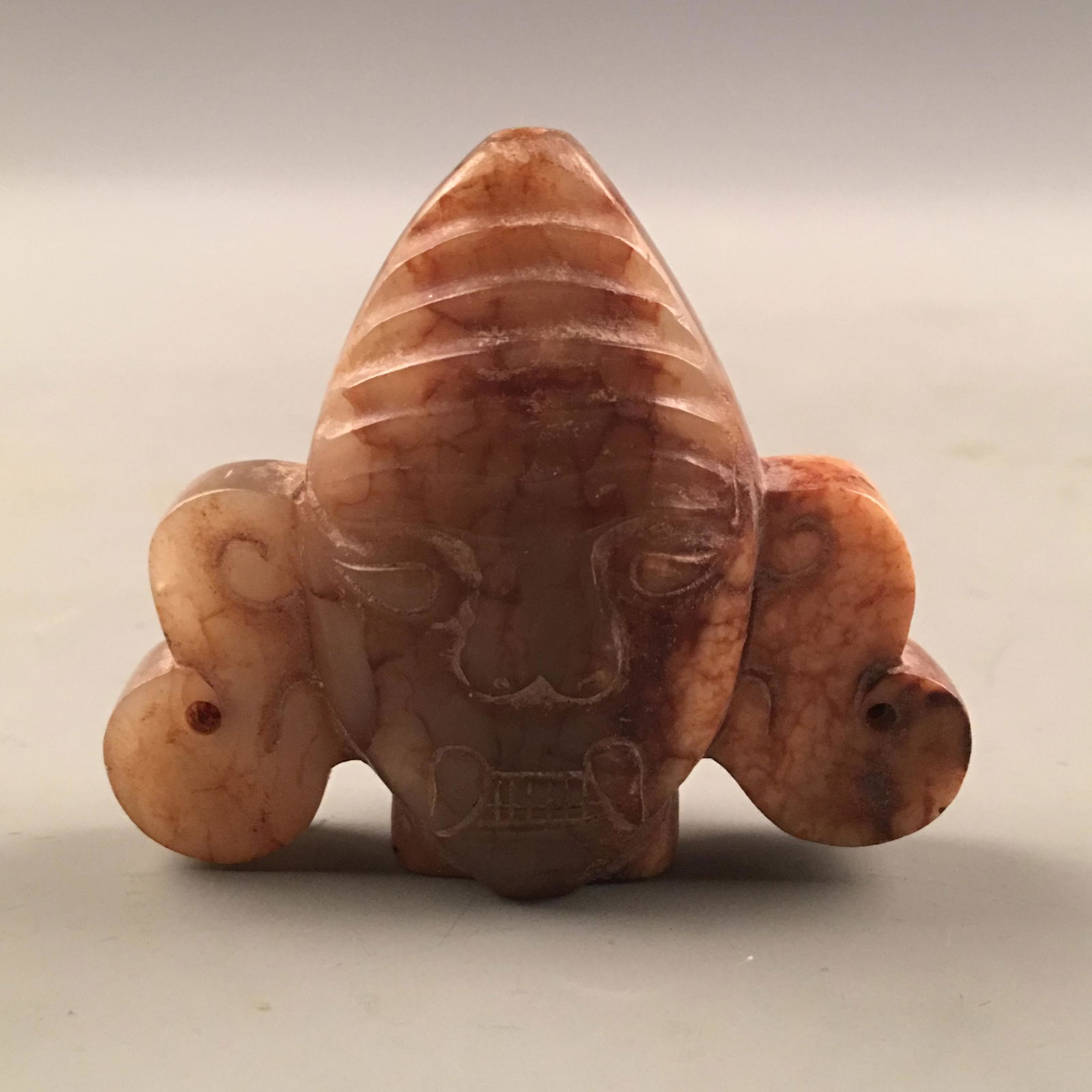 Chinese Archaic Jade Head (1 of 8)