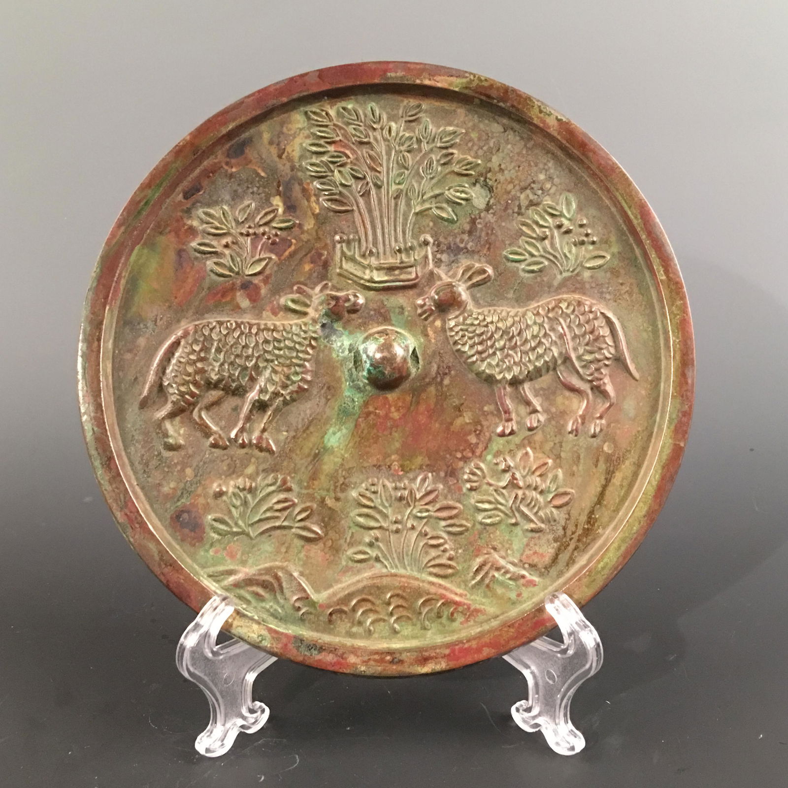 Chinese Bronze Mirror (1 of 4)