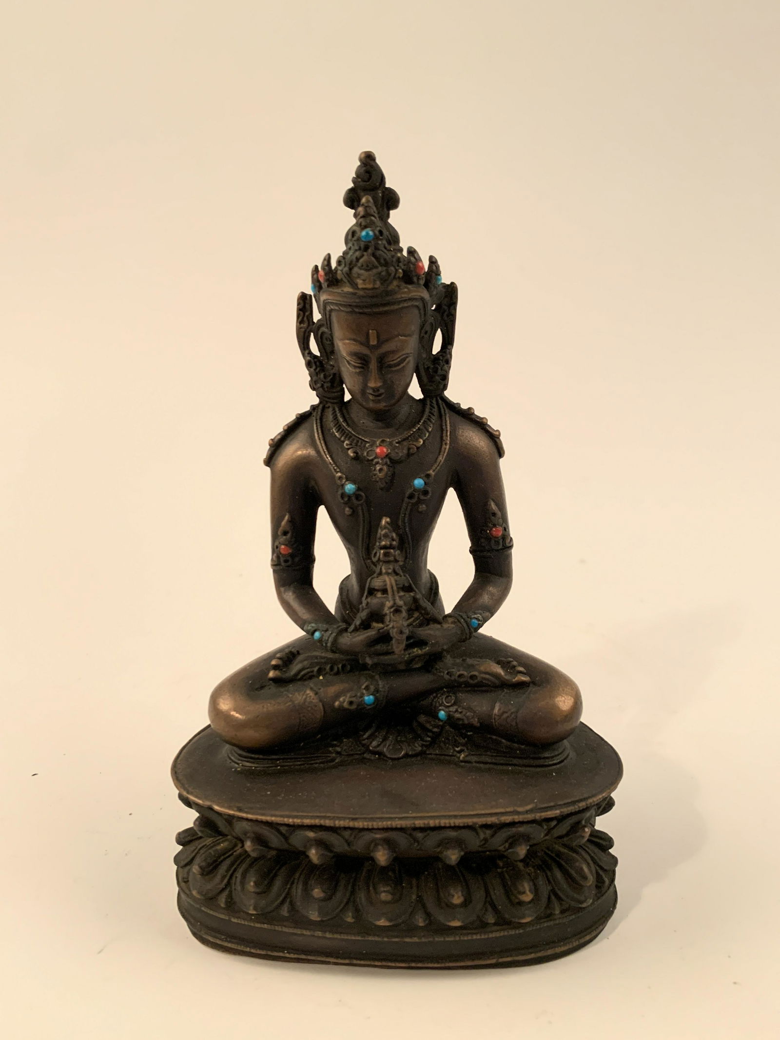 Tibetan Bronze Buddha (1 of 6)