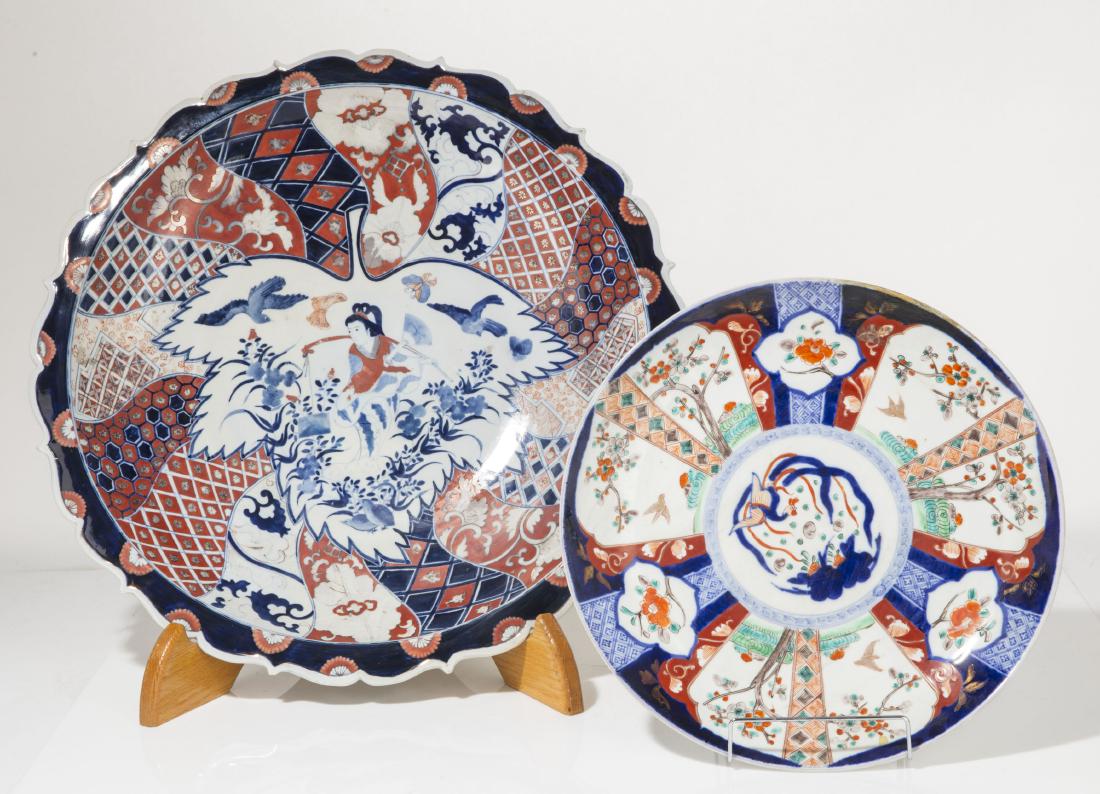 Two Imari chargers, early 20th century (1 of 1)