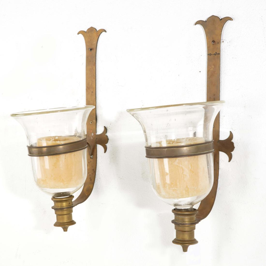 Pair Continental Baroque style wall lights (1 of 1)
