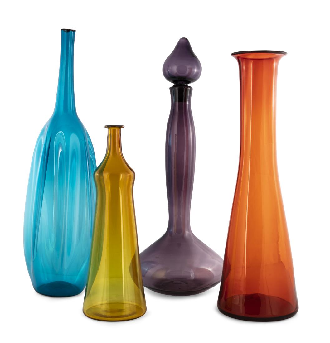 American & Italian glass vessels Blenko & Murano (1 of 1)