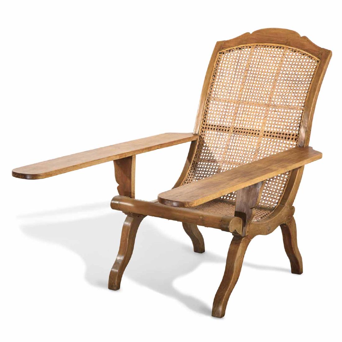 A Philippine mixed wood plantation chair