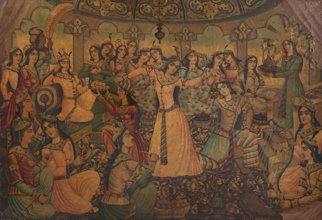 Persian School, Qajar Yusuf and Zalaikha (1 of 3)