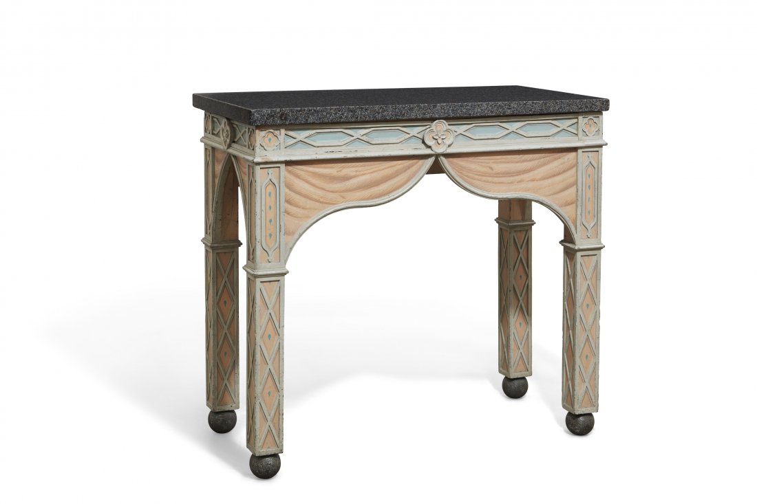 A George III style painted pier table (1 of 1)