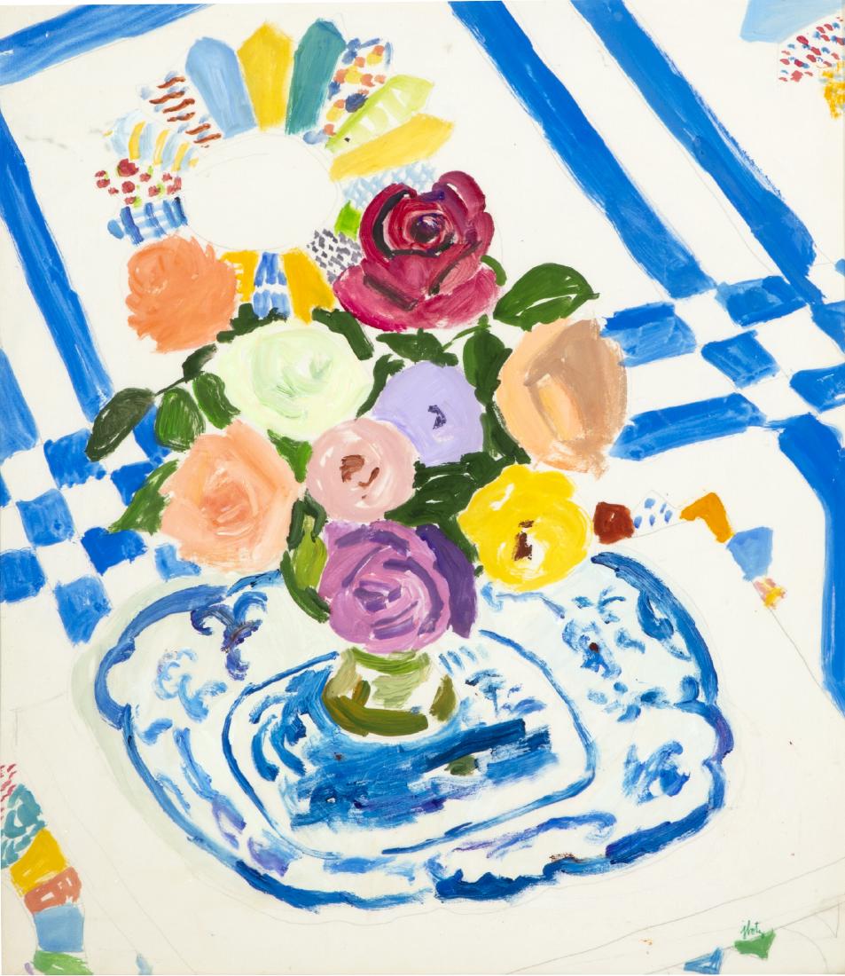 John Botz (American 1925-2003) Still Life Flowers (1 of 4)