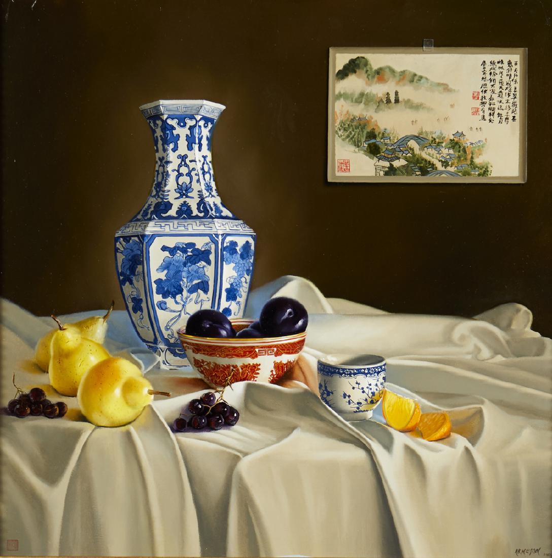 Douglas John Arneson, oil,  The Chinese Vase 2004 (1 of 3)