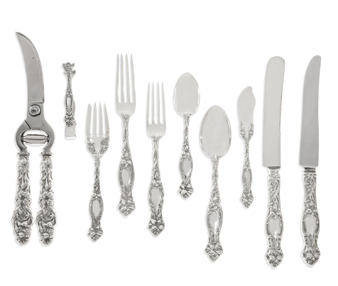 International Silver Frontenac flatware service (1 of 2)