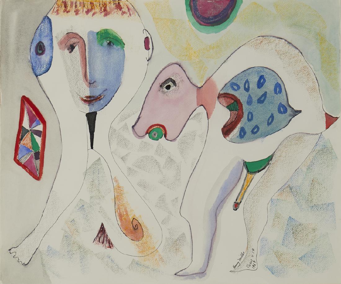 Henry Miller, Untitled (Abstract composition), 1967 (1 of 3)