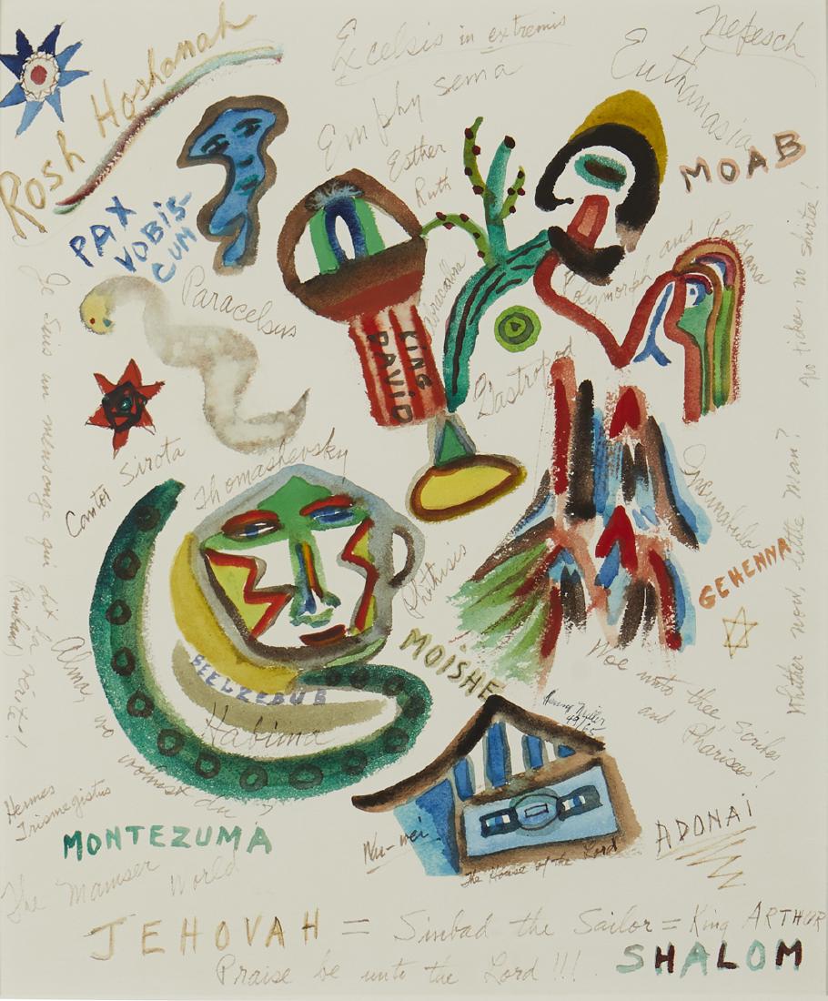 Henry Miller Untitled (Rosh Hashanah), 1965 (1 of 2)