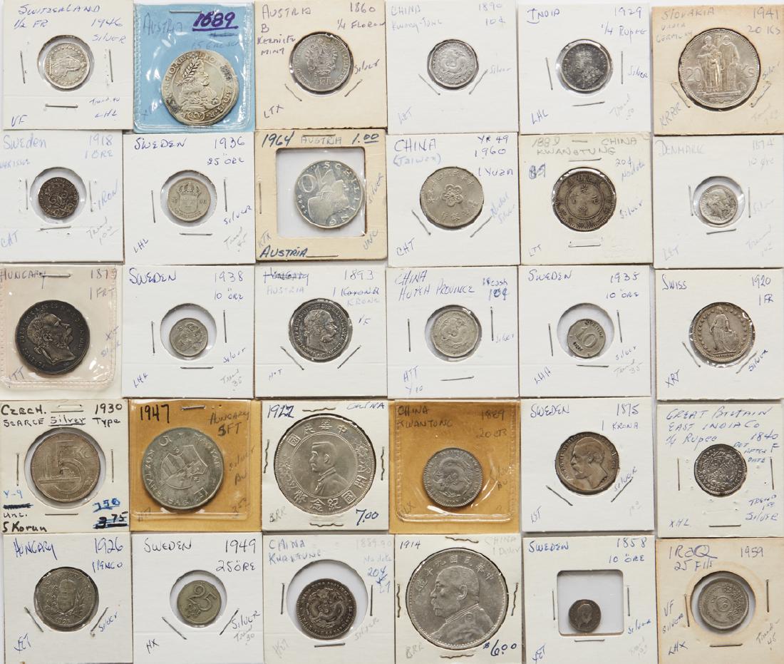 Large lot of foreign coins (1 of 9)