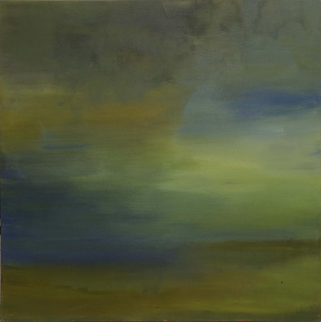 Luc Leestemaker, Transfigurations No. 7, 1999: Luc Leestemaker (Dutch/American, 1957-2012) Transfigurations No. 7, 1999 cement and acrylic on canvas signed Luc Leestemaker , dated 199 , titled and annotated 54 x 54 inches/cement, acrylic on canvas