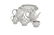 Royal Danish silver six piece tea service
