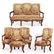 Suite of Louis XV style seat furniture