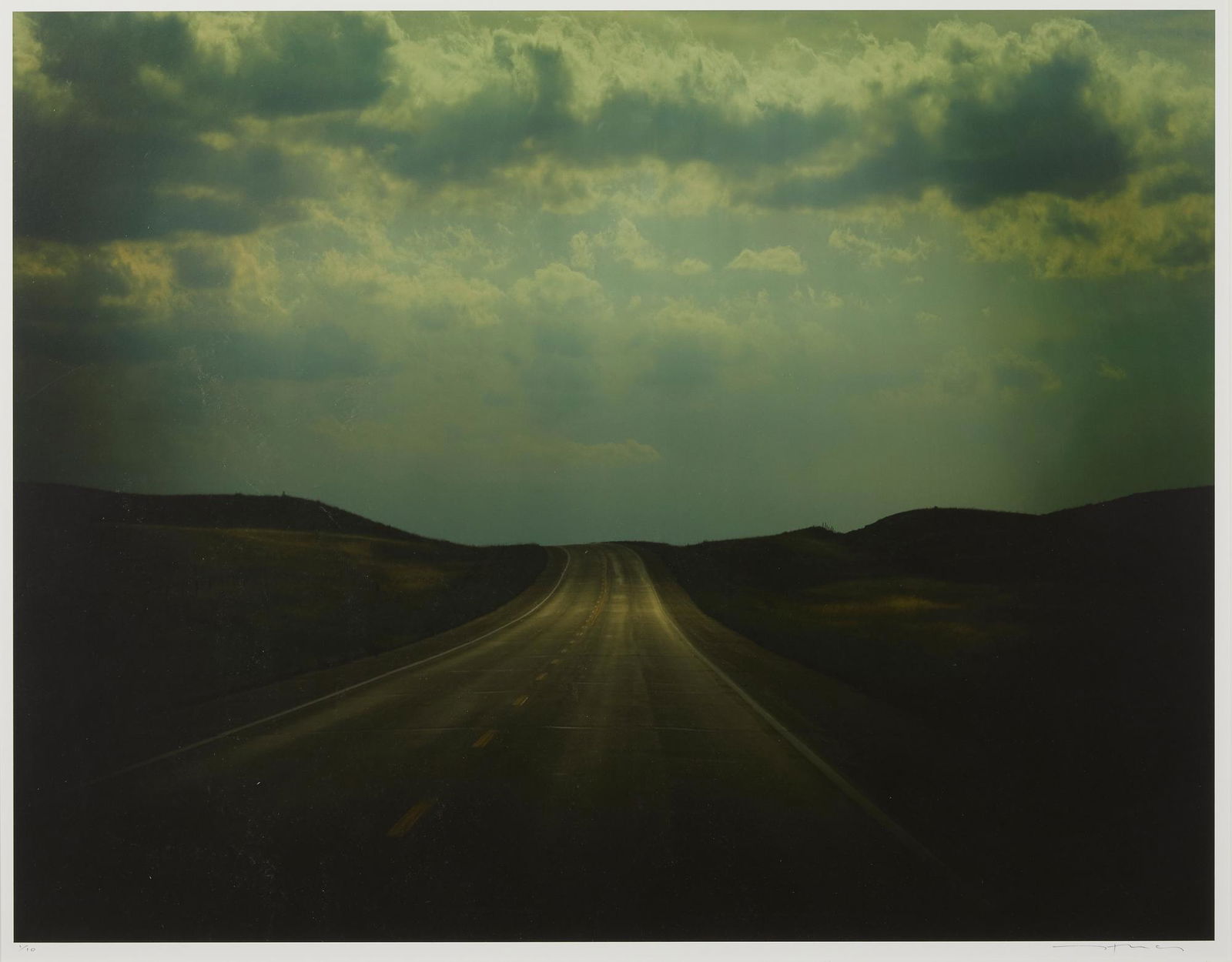 Jack Spencer, Road 11, mixed media photograph (1 of 5)