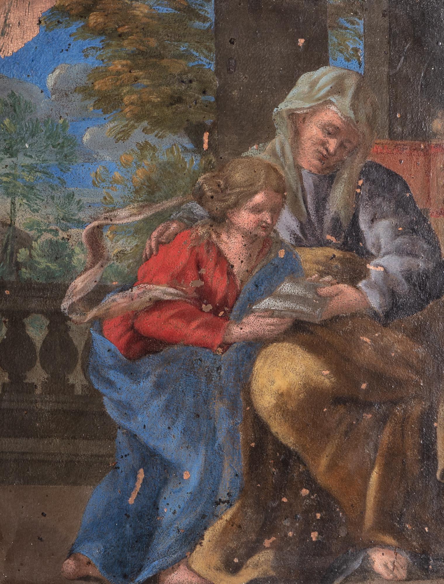 Continental School, Figures on a terrace: Continental School(17th century)Figures on a terraceoil on copper8 1/2 x 6 1/2in (22 x 17cm) Provenance:Property from the Collection of Fabrizio Mioni, Los Angeles, Californ