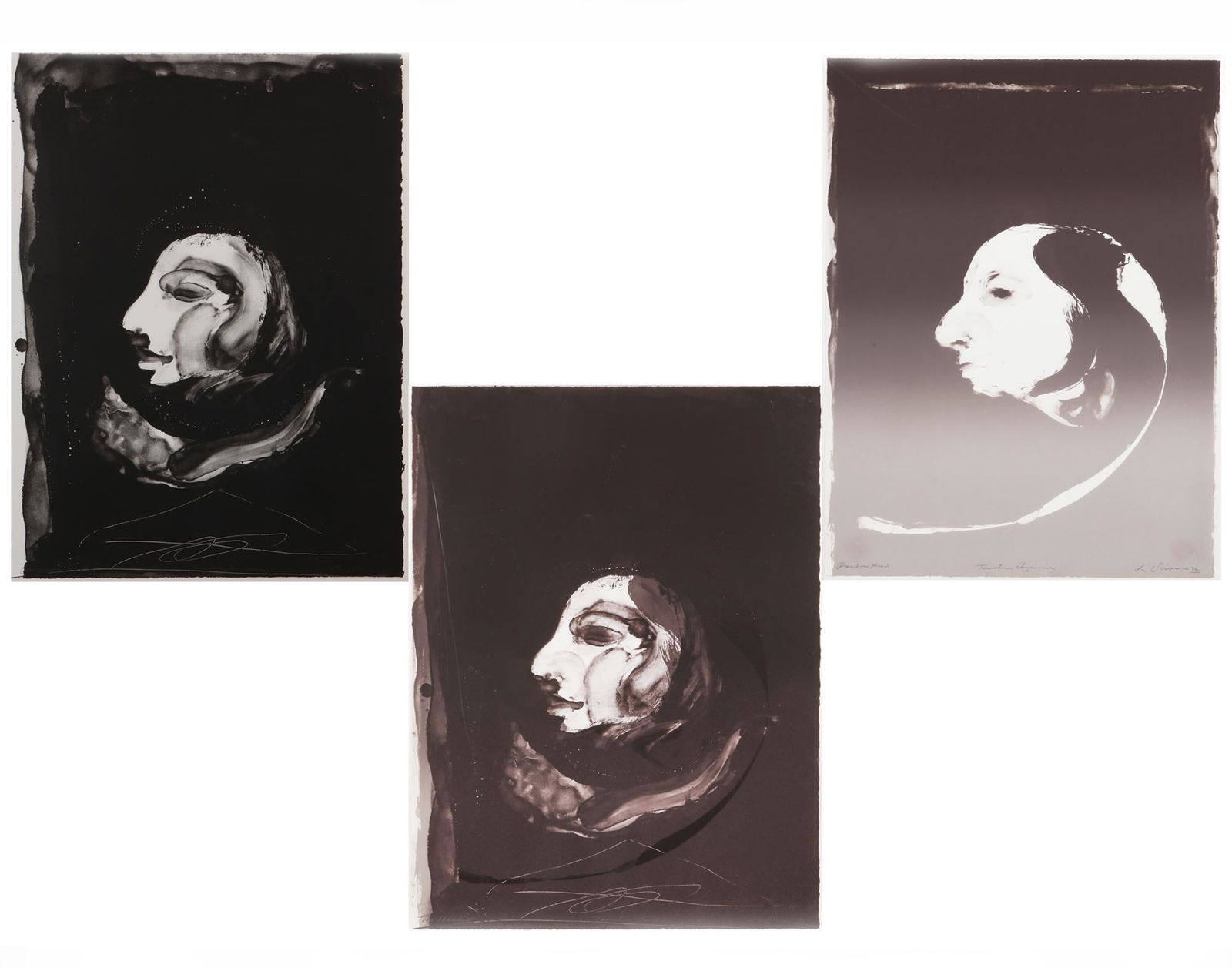 Nathan Joseph Roderick Oliveria, three Head lithos (1 of 1)