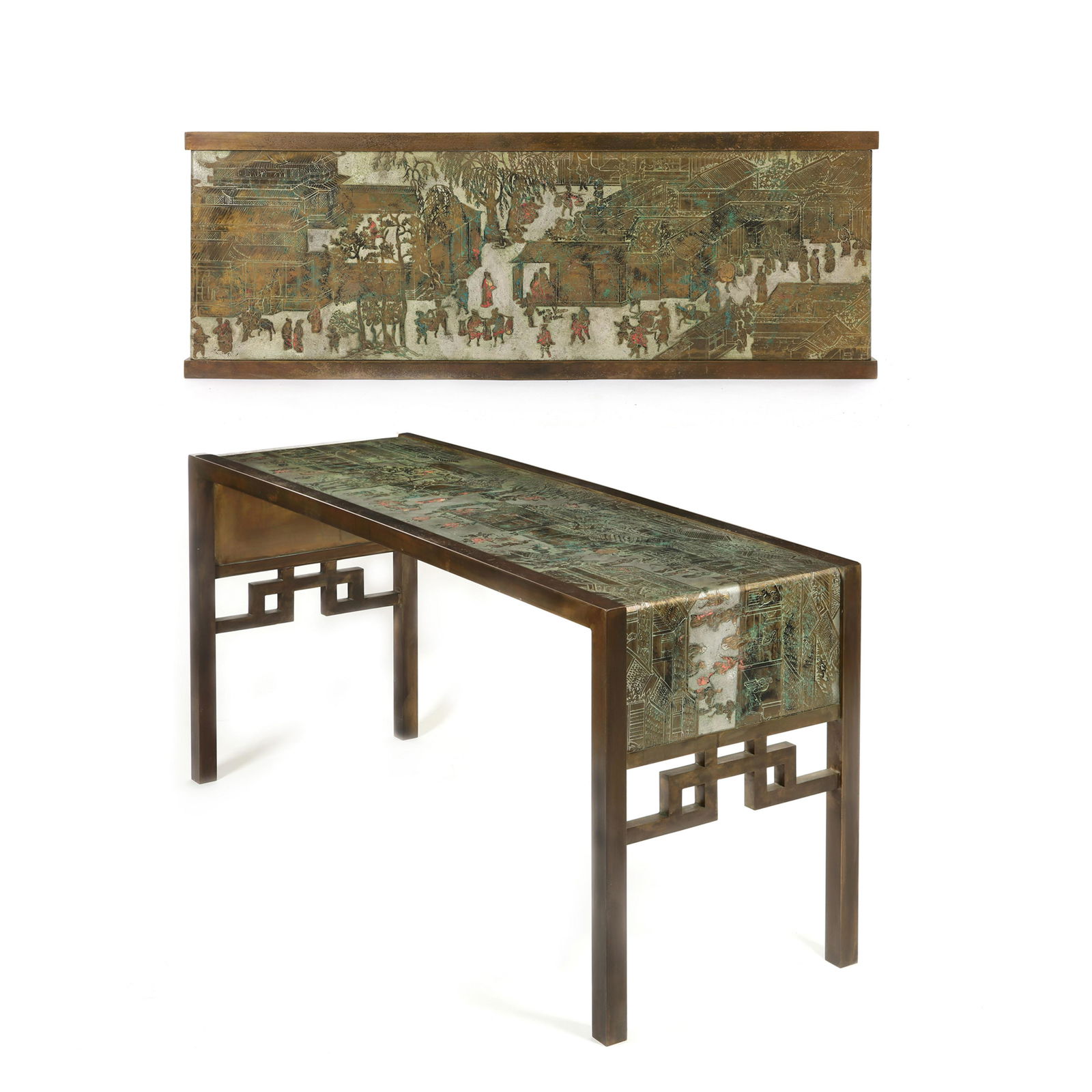 A Philip & Kelvin Laverne Festival console table (1 of 6)