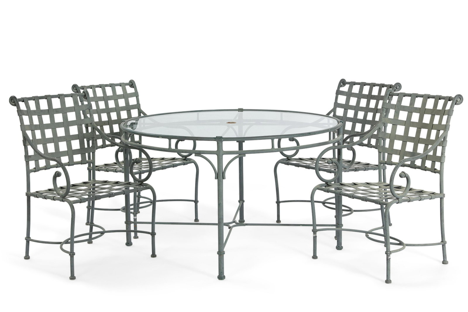 Five pc Brown Jordan Florentine garden dining set (1 of 1)